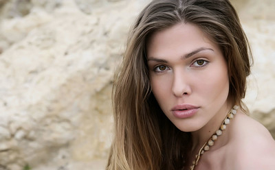 Chiara A in Corali from Met Art
