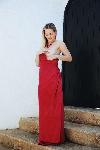 Jillean in Red Love from Met Art