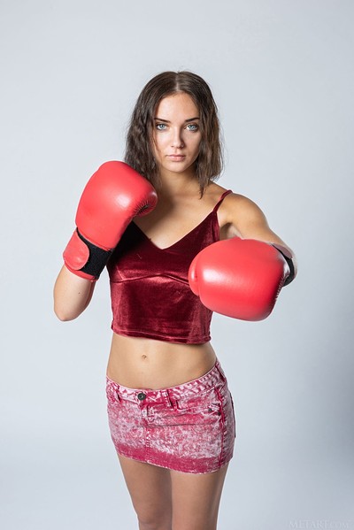 Oxana Chic in Boxer from Met Art