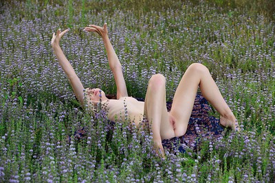 Agatha Ann in Lavender from Met Art