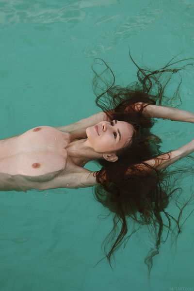 Leona Mia in Diving Board from Met Art