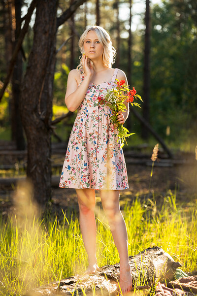 Nikki Hill in Summer Fruit from Metart