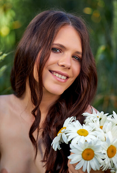 Elena Max in Wild Daisies from Metart