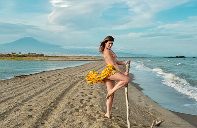 Vanessa Paris in Ocean Winds from Metart