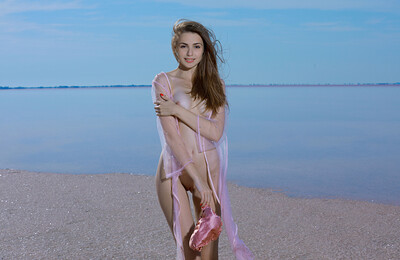 Elle Tan in Tranquil Ocean from Metart