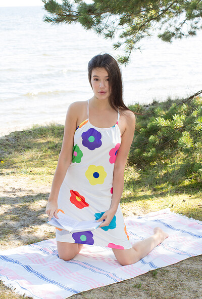 Davia Kelly in Favorite Sundress from Metart