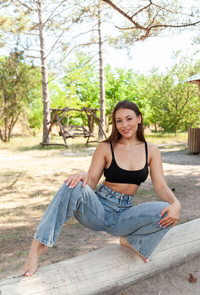 Sumiko in Sandy Mischief from Metart
