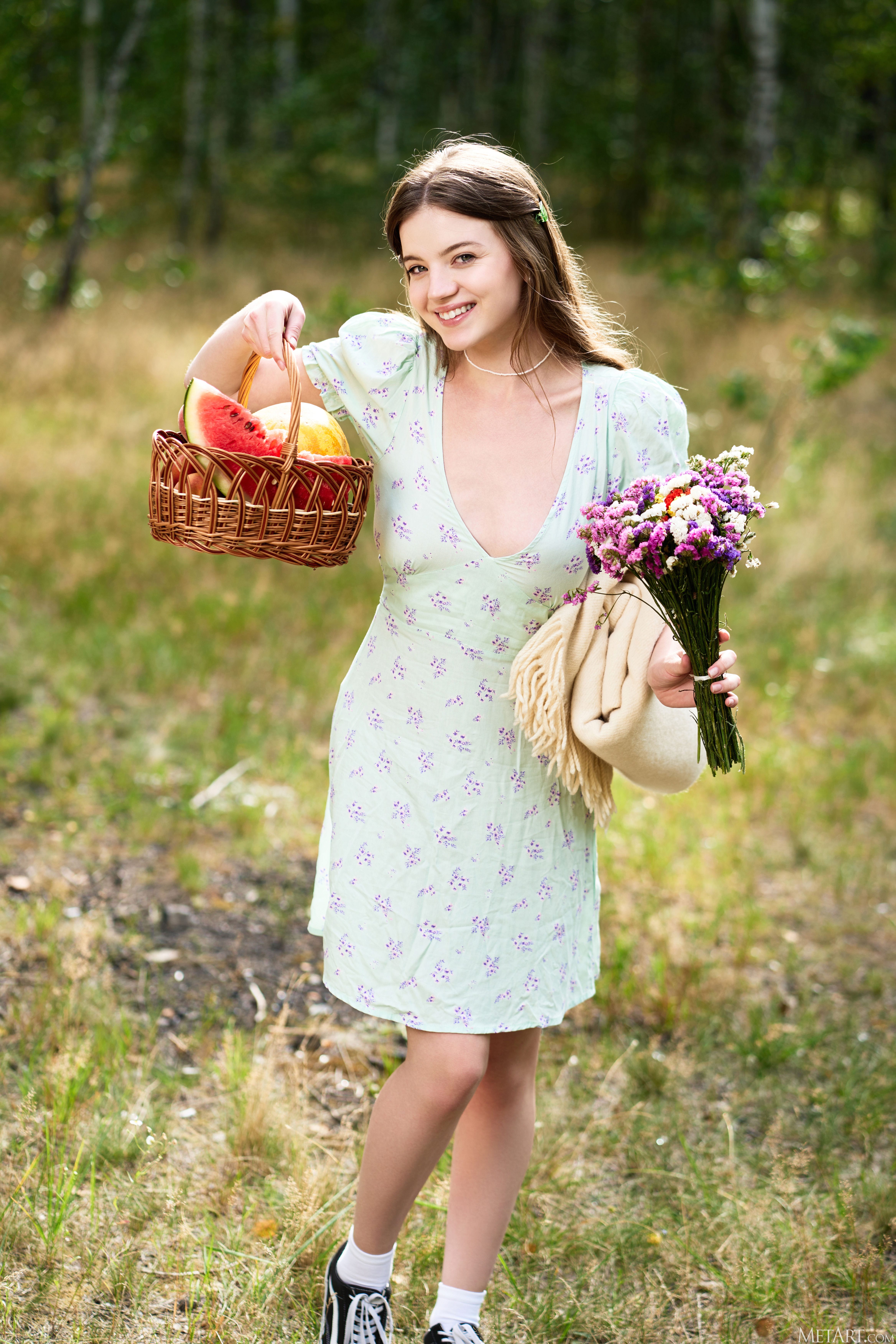Toree in Metart set Sexy Picnic